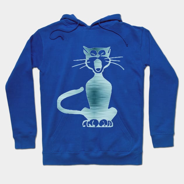 funny cats Hoodie by abloomdesigns